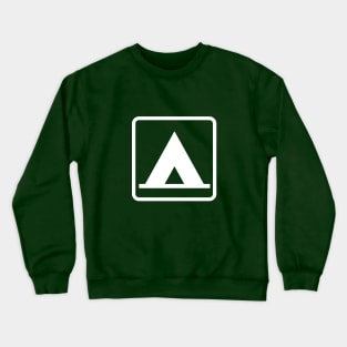 Campground Sign Crewneck Sweatshirt